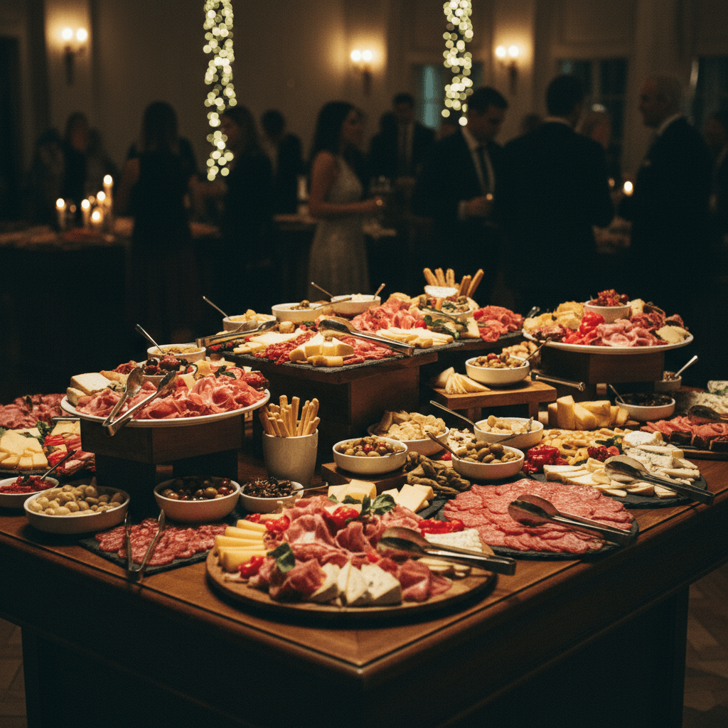 Allestimento catering completo