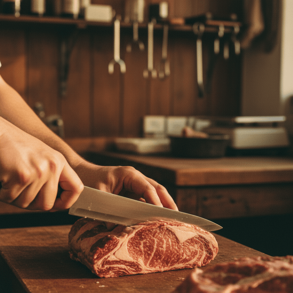 Macelleria artigianale Lugo - affettamento carni pregiate